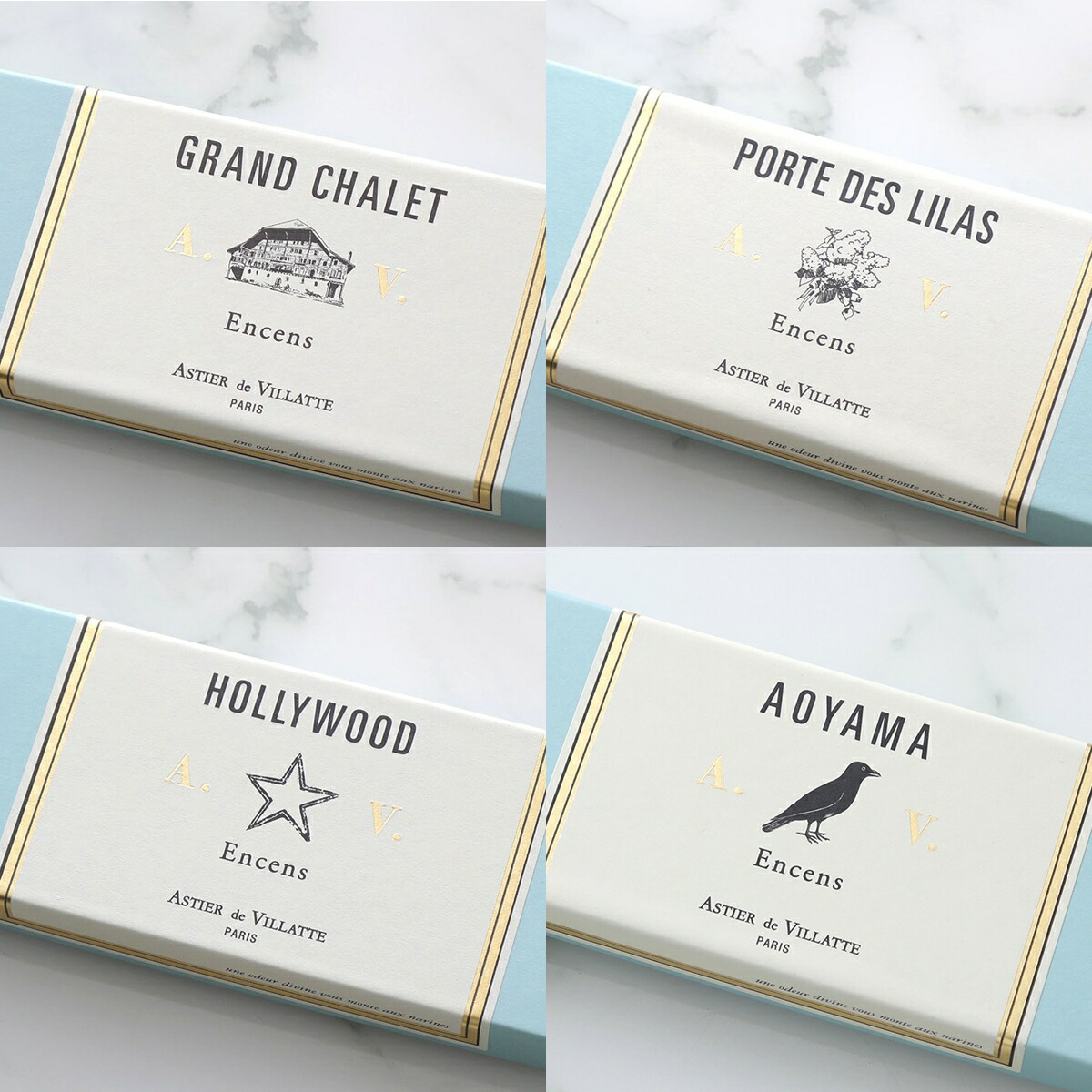 楽天市場】Astier de Villatte アスティエ・ド・ヴィラット インセンス