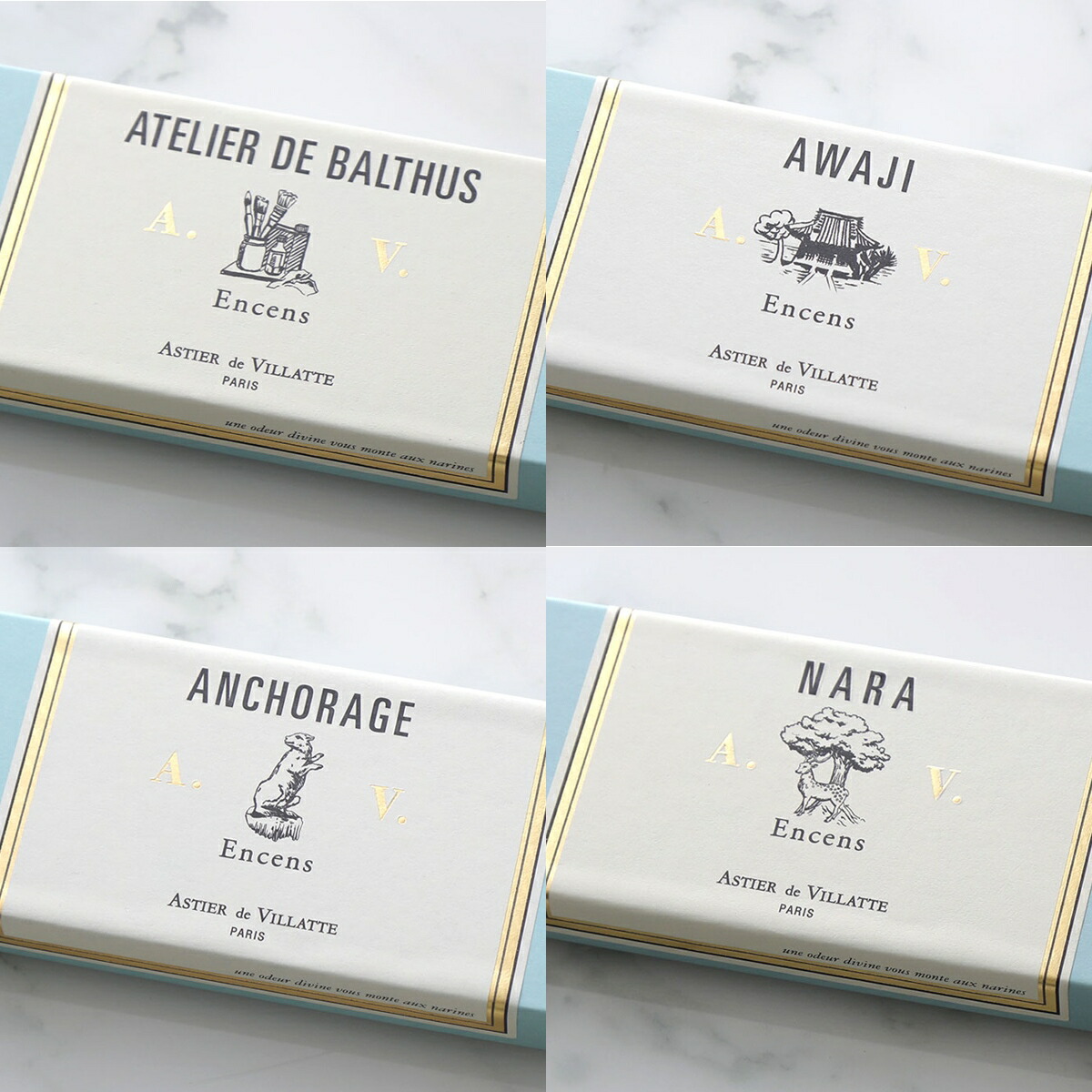 楽天市場】Astier de Villatte アスティエ・ド・ヴィラット インセンス