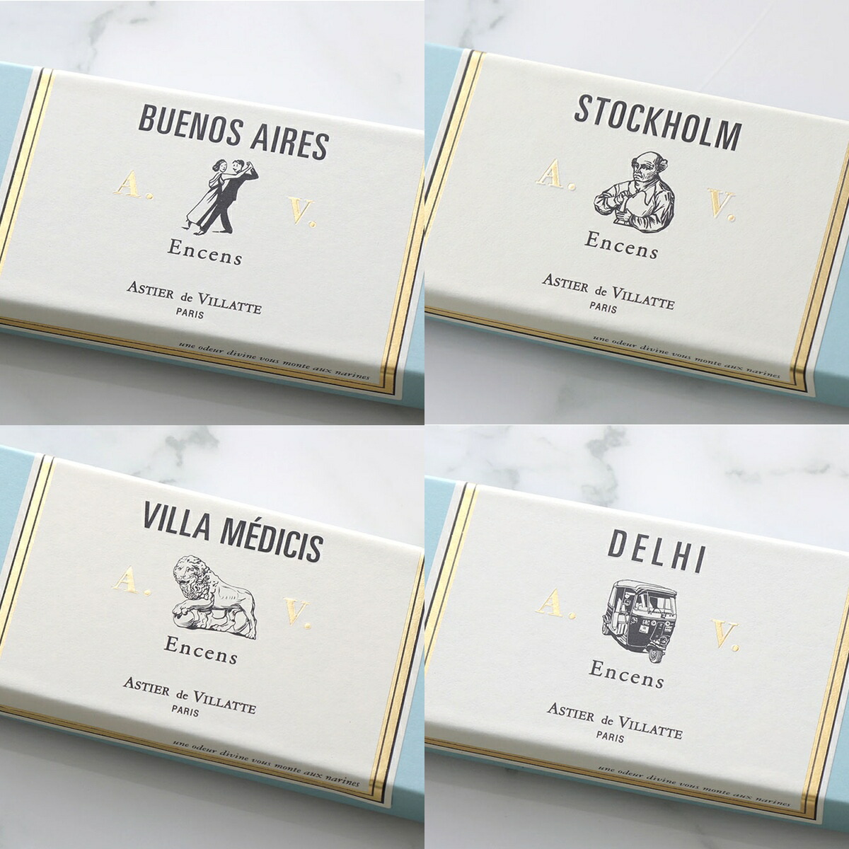 楽天市場】Astier de Villatte アスティエ・ド・ヴィラット インセンス