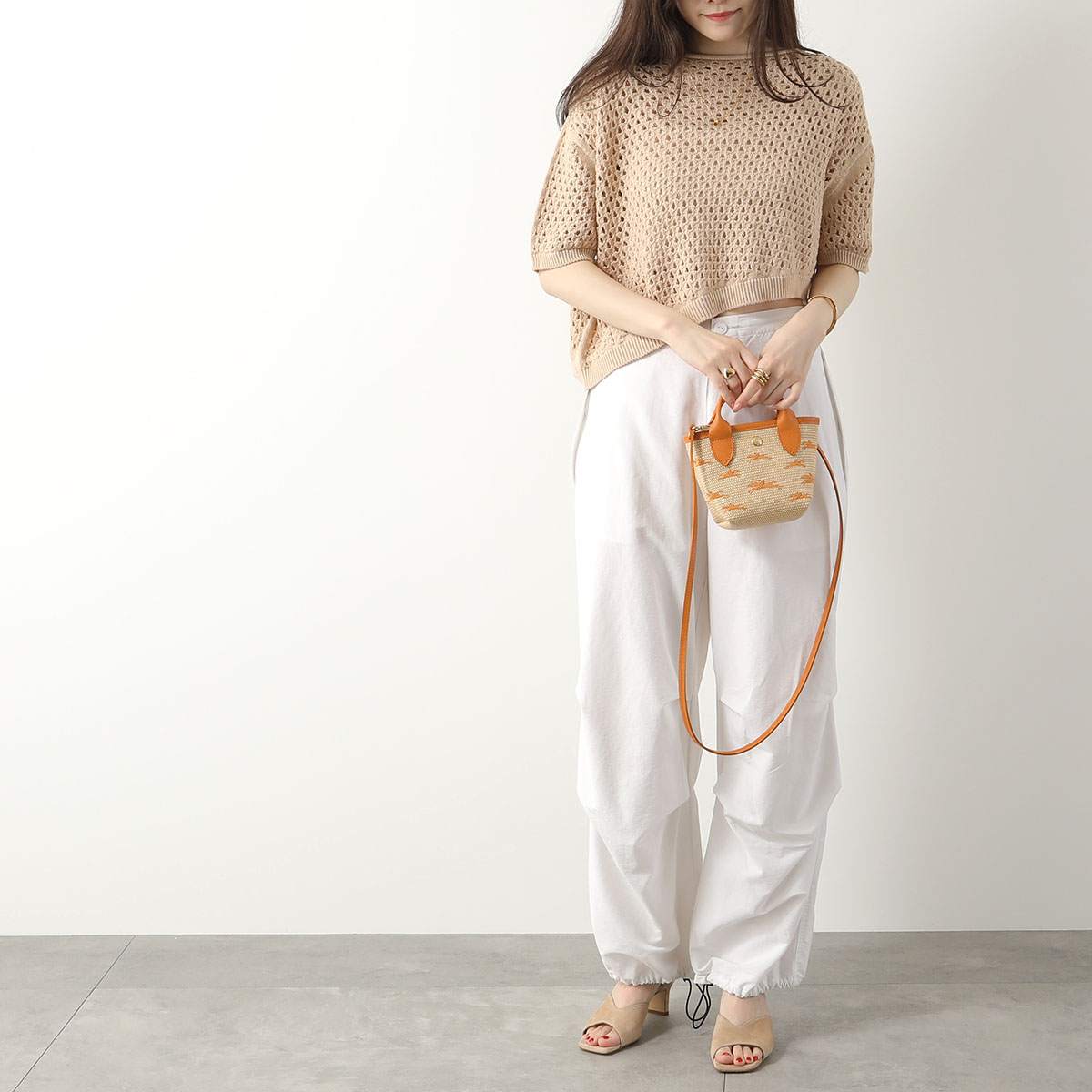 楽天市場】Longchamp ロンシャン かごバッグ LE PANIER PLIAGE XS ル