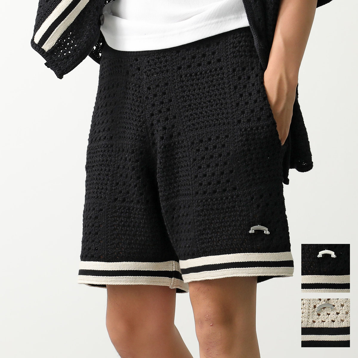 楽天市場】ASKYURSELF アスクユアセルフ ハーフパンツ BANNED KNIT