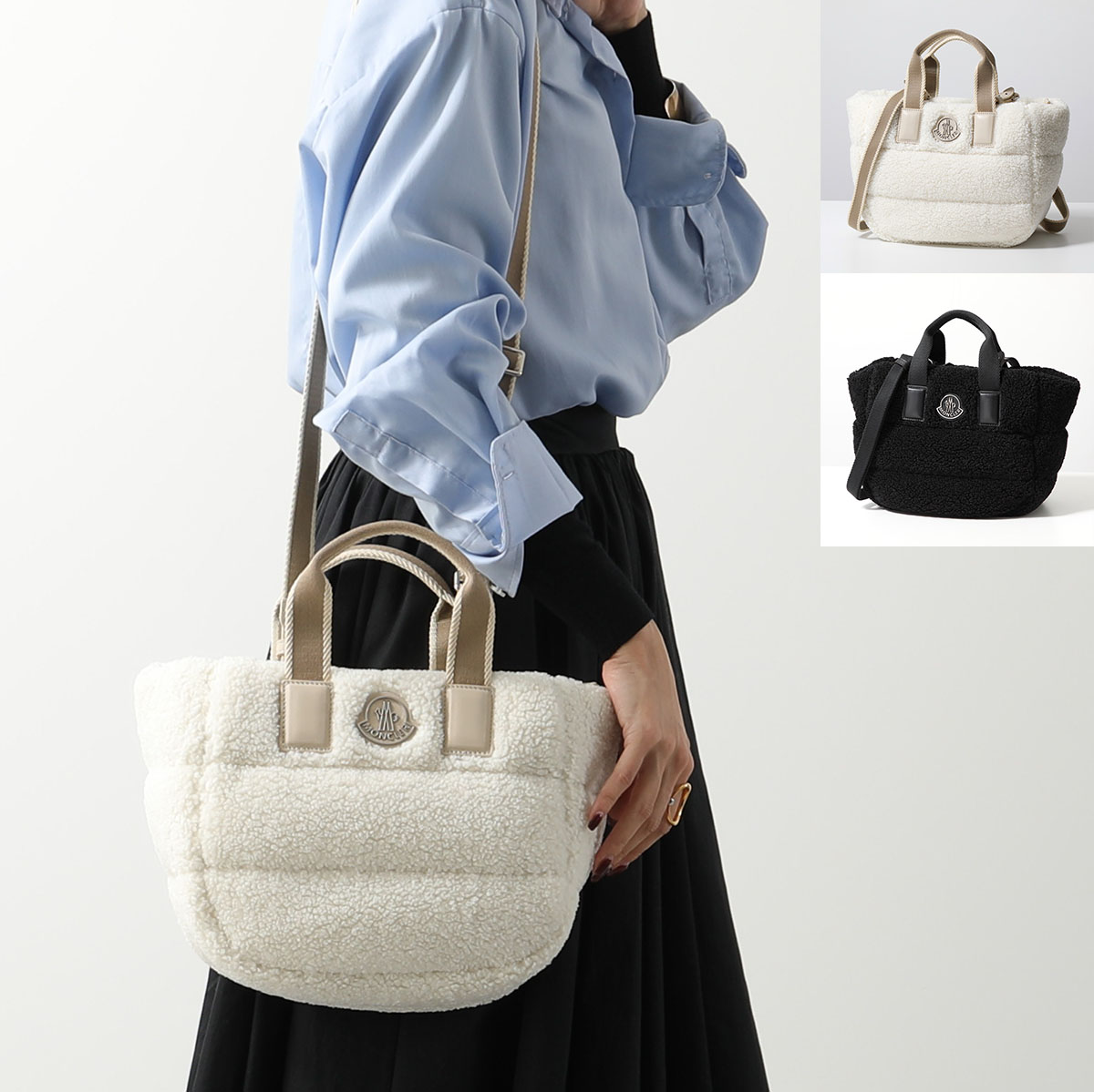 楽天市場】MONCLER モンクレール トートバッグ MINI CARADOC ミニ