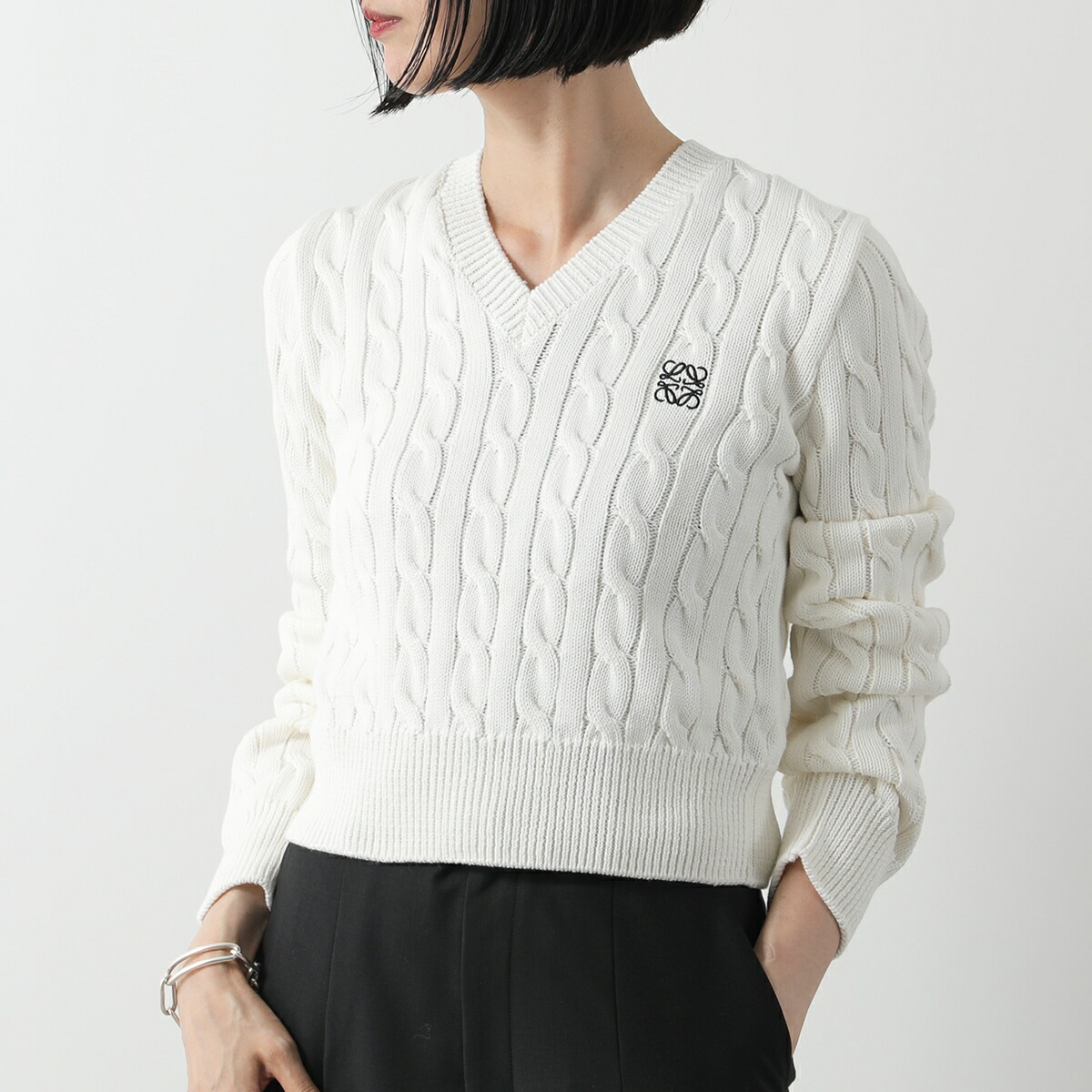 楽天市場】LOEWE ロエベ セーター S359Y14KFG レディース ニット 長袖