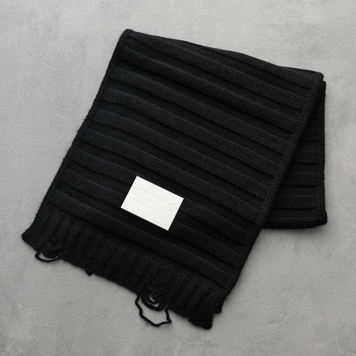 楽天市場】MM6 エムエムシックス メゾンマルジェラ マフラー S52TE0054