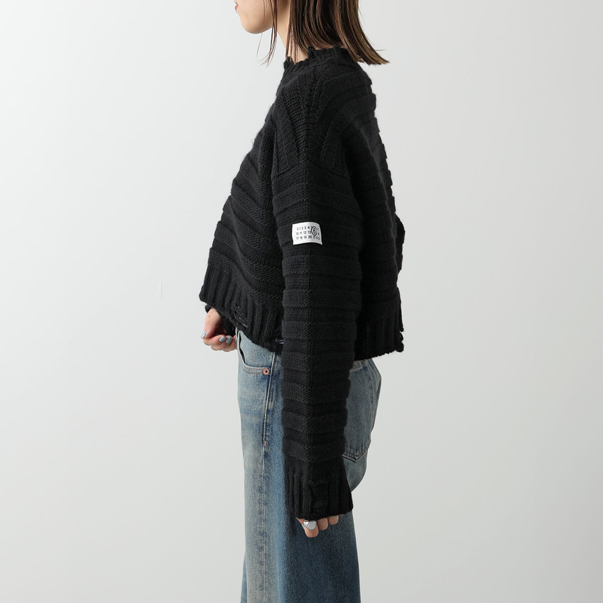 楽天市場】MM6 エムエムシックス メゾンマルジェラ セーター S52HL0031