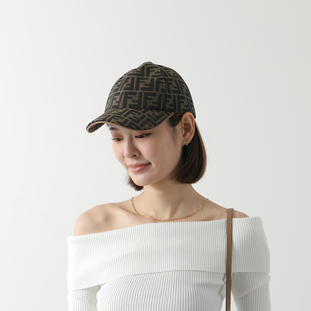 楽天市場】FENDI フェンディ ベースボールキャップ FXQ379 ALSG