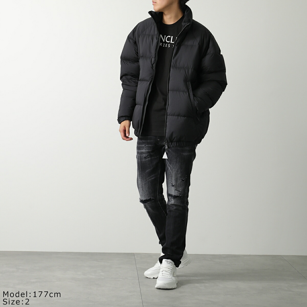 楽天市場】MONCLER Matt Black モンクレール マットブラック