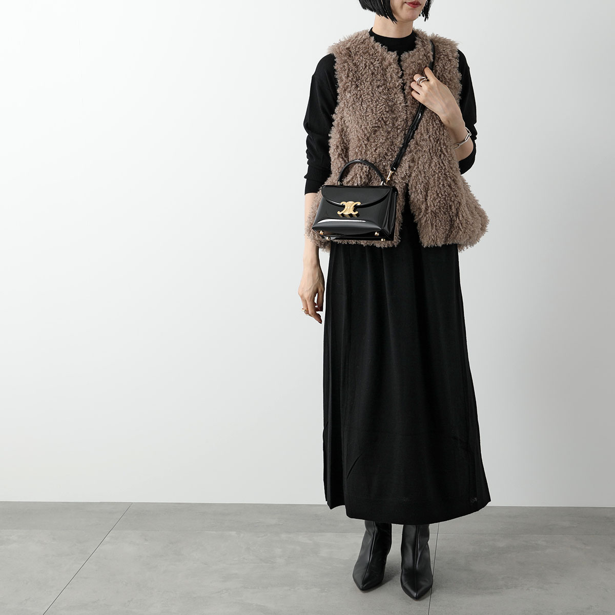 楽天市場】CELINE セリーヌ ハンドバッグ Teen Nino ティーン ニノ