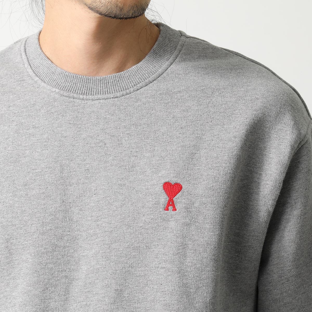 楽天市場】ami paris アミ パリス スウェット BFUSW001.730 メンズ