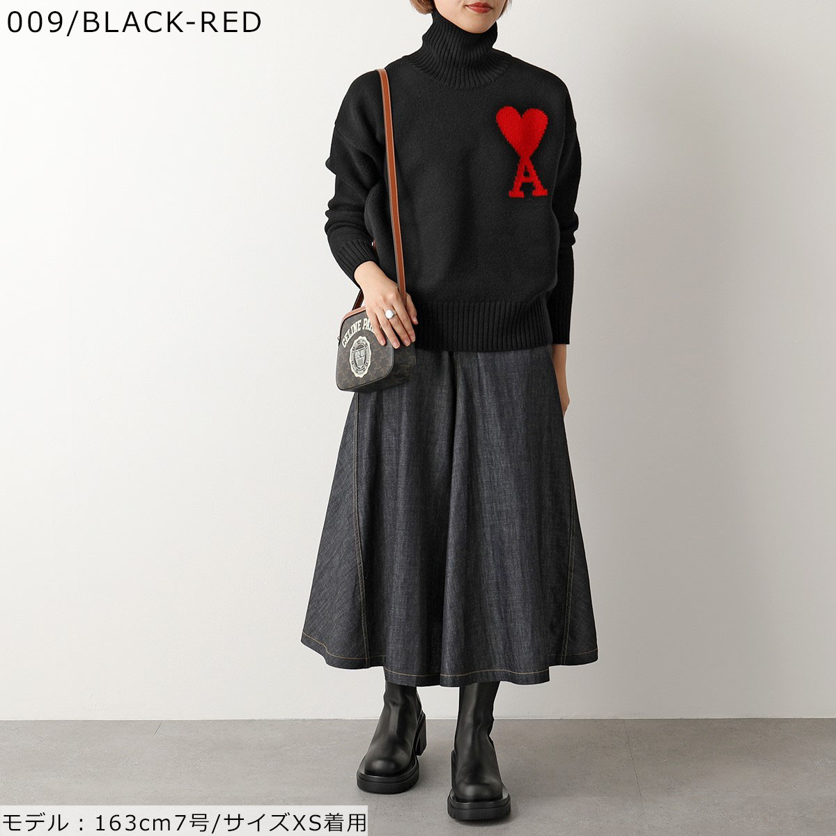 楽天市場】ami paris アミパリス セーター UKS402.018 レディース