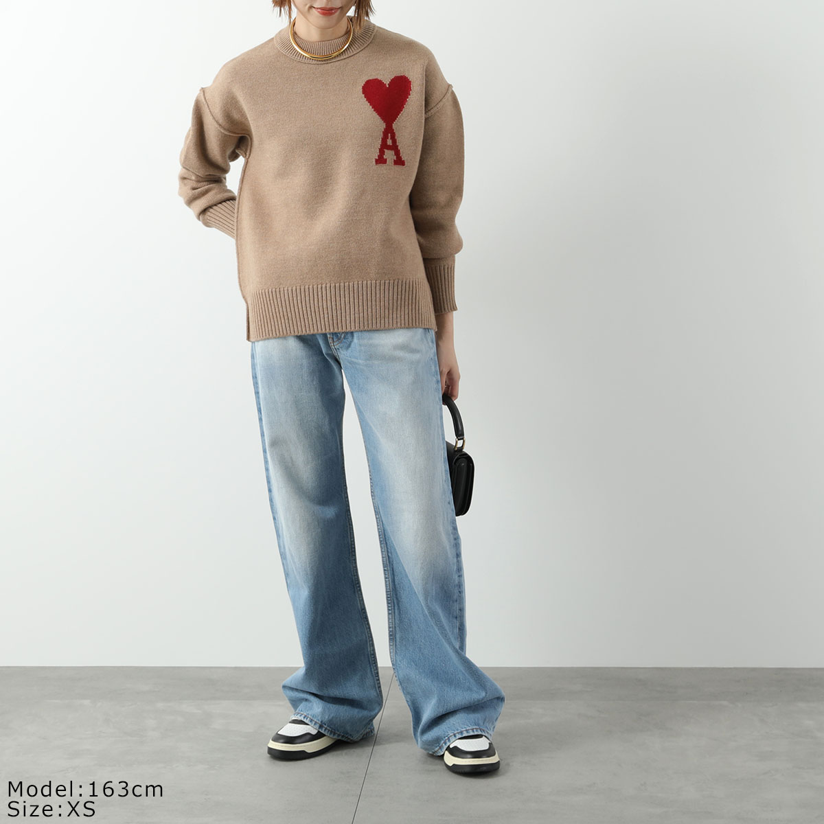 楽天市場】ami paris アミパリス セーター BFUKS006.018 レディース