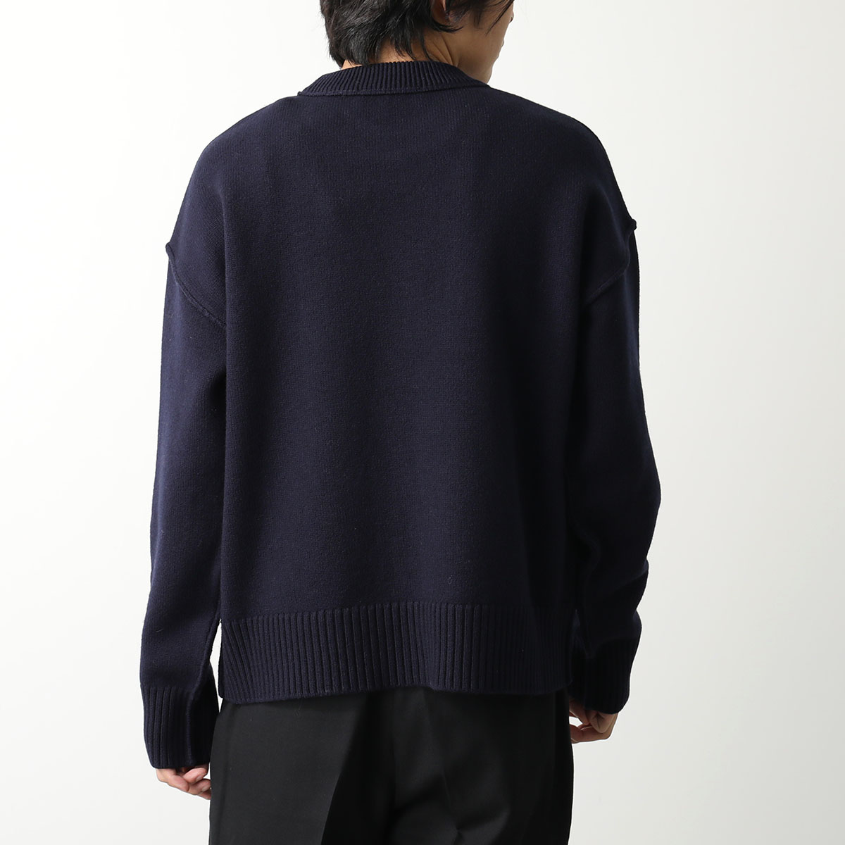 楽天市場】ami paris アミパリス セーター RED ADC SWEATER UKS006 018
