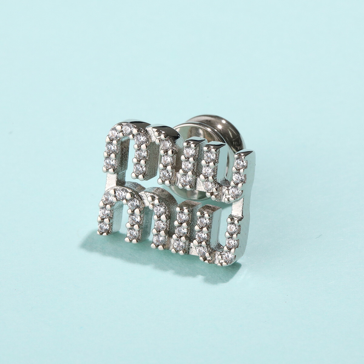 楽天市場】MIUMIU ミュウミュウ ブローチ 5IS097 2DNC レディース