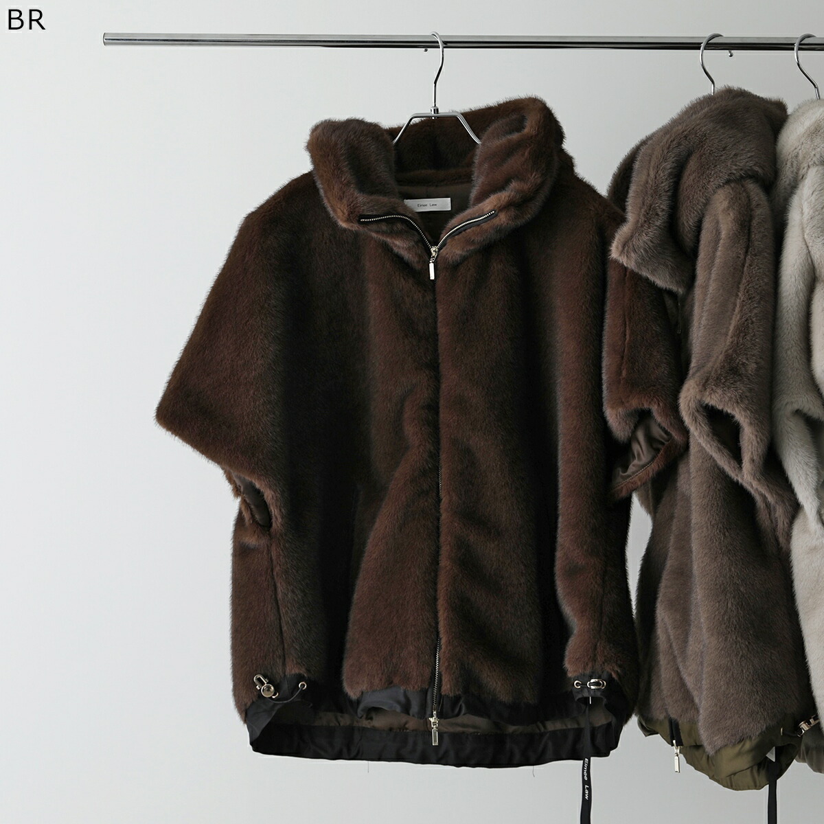 楽天市場】Eimee Law エイミーロウ ミンクライクファーケープ 83830E