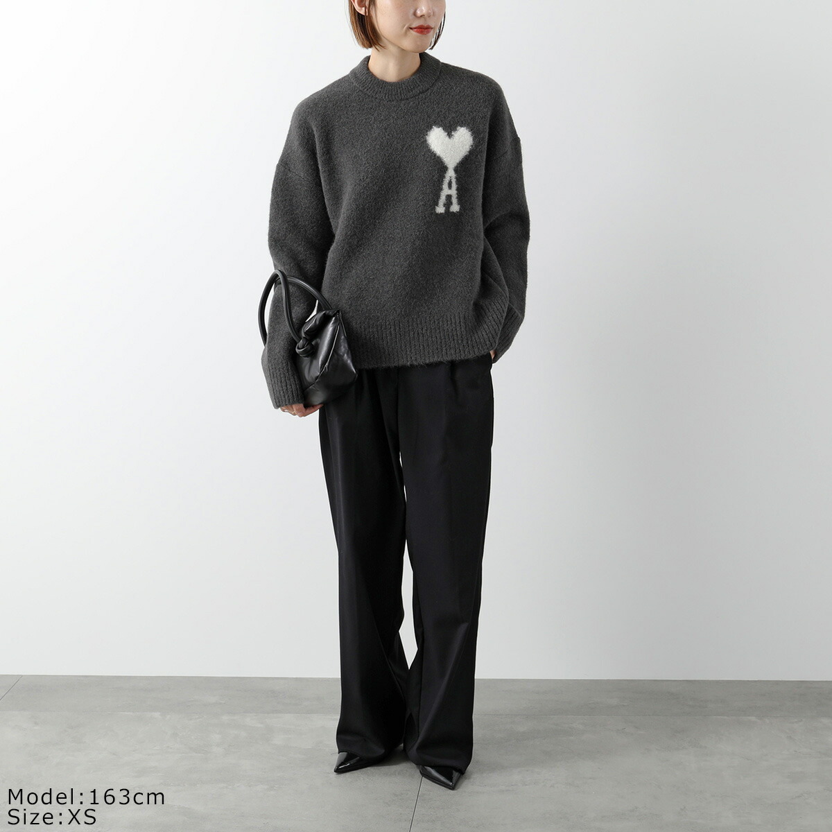 楽天市場】ami paris アミパリス セーター OFF WHITE ADC SWEATER