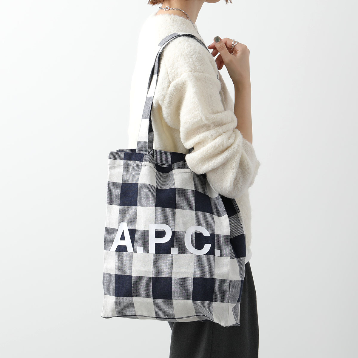 楽天市場】APC A.P.C. アーペーセー トートバッグ tote lou ルー COGZX