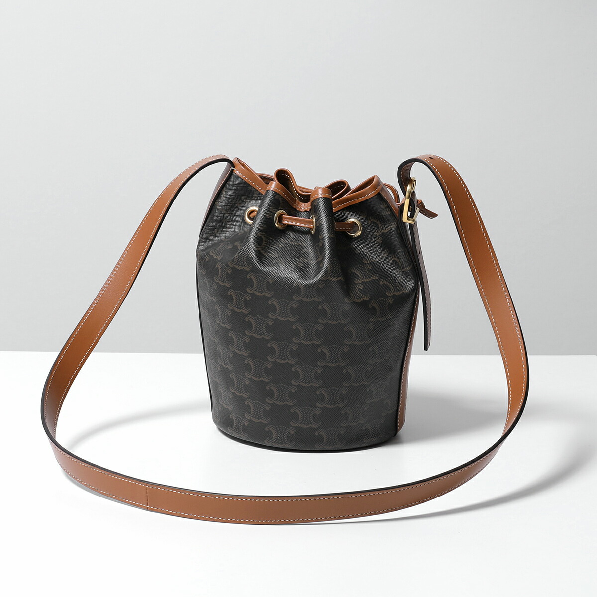 楽天市場】CELINE セリーヌ ショルダーバッグ Small Drawstring