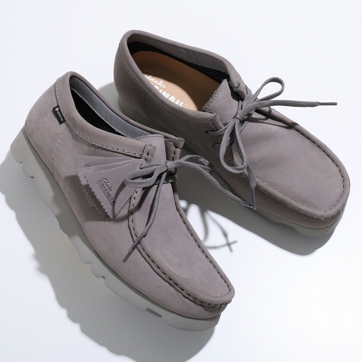 楽天市場】Clarks クラークス モカシン 26180662 26180638 WallabeeGTX