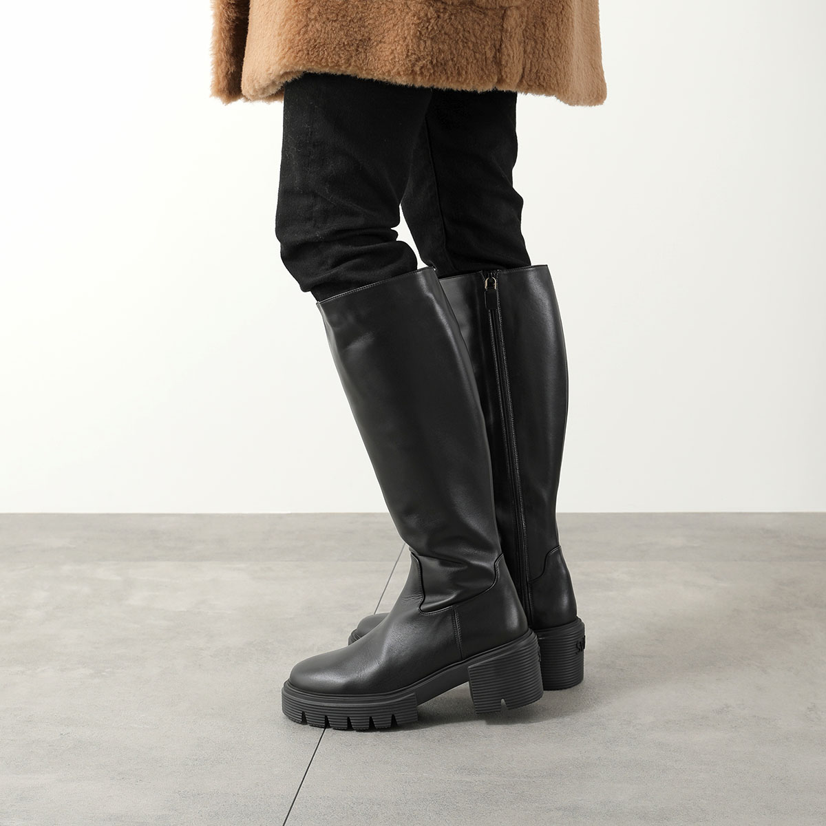 Stuart Weitzman スエード レザー ニーハイブーツ ロングブーツ 楽天