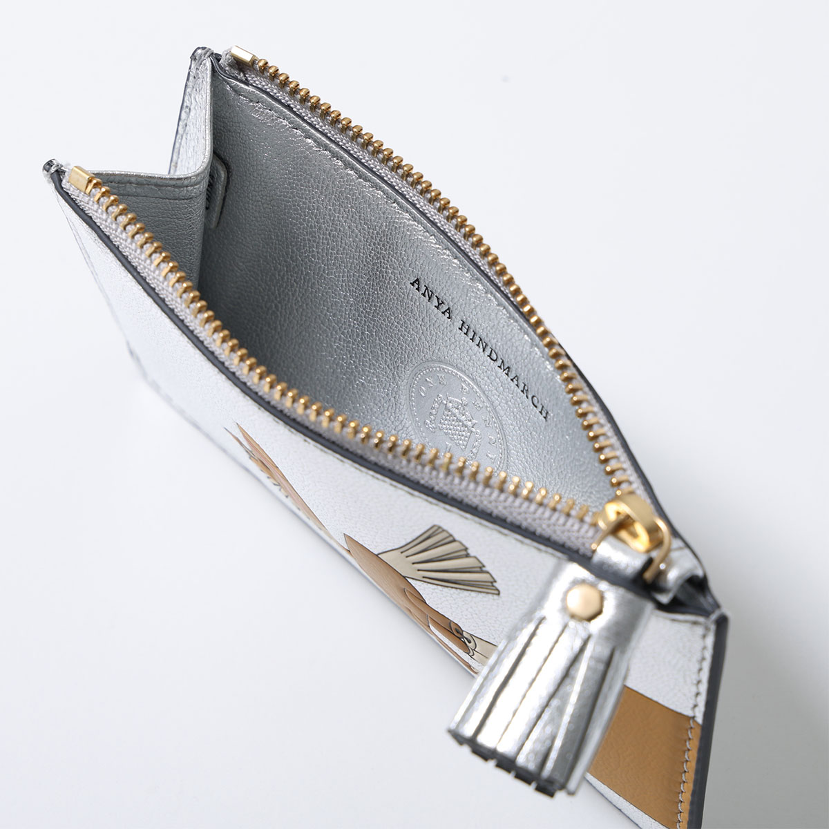 楽天市場】ANYA HINDMARCH アニヤハインドマーチ カードケース Zip