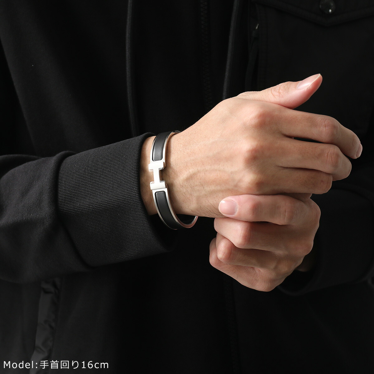 楽天市場】HERMES エルメス ブレスレット クリックHH CLIC H 703203FB