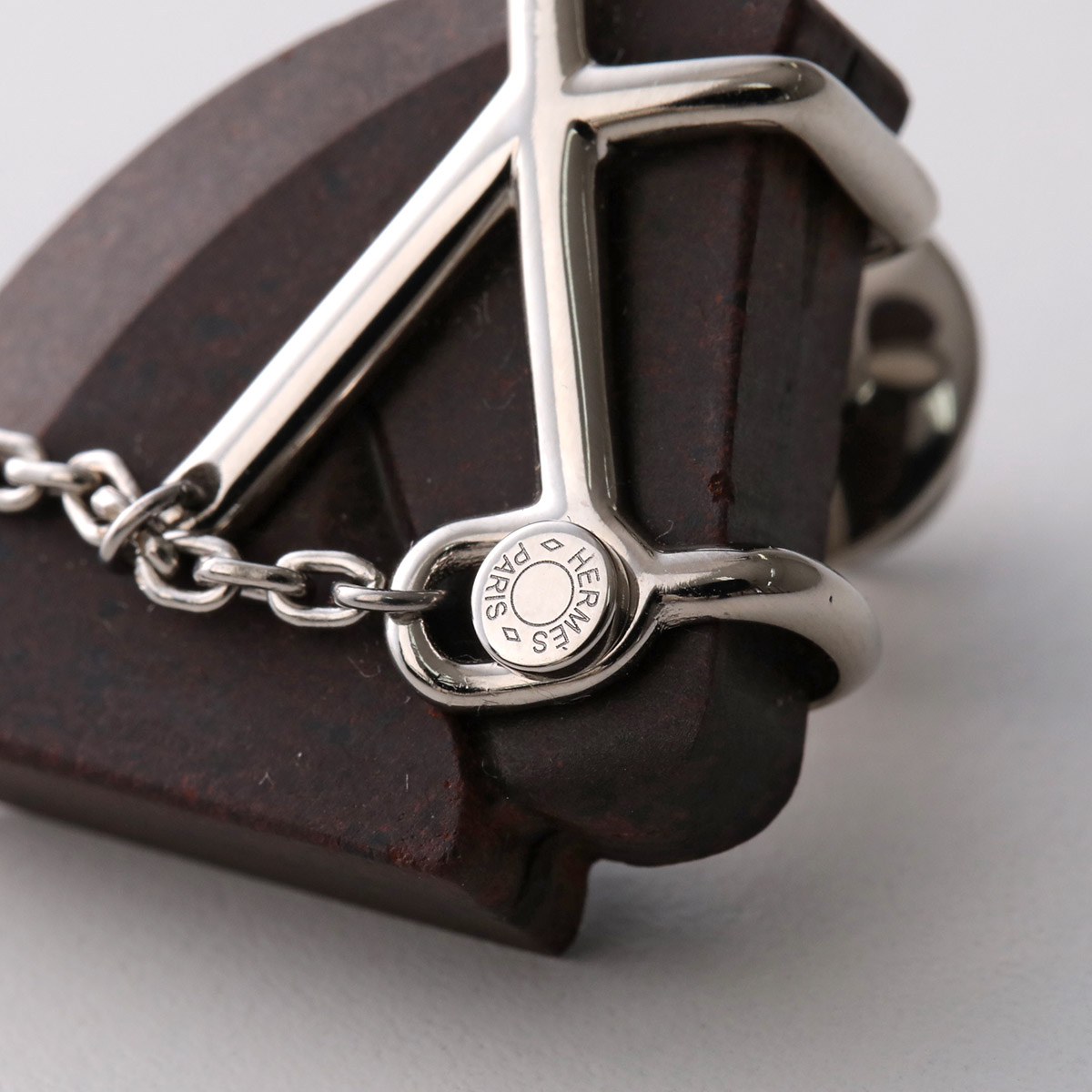 楽天市場】HERMES エルメス ブローチ シュヴァル Cheval 077351FP