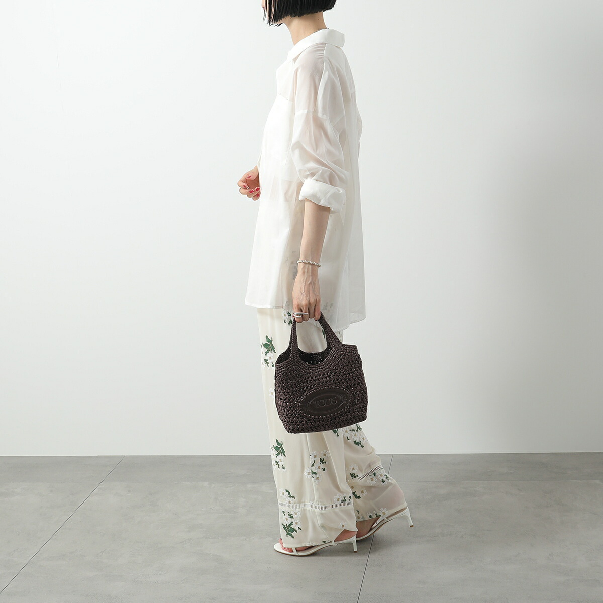 楽天市場】TODS トッズ かごバッグ XBWEBLF0100RGM レディース