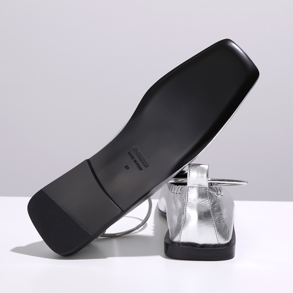 楽天市場】JIL SANDER ジルサンダー フラットシューズ Ring ballerina