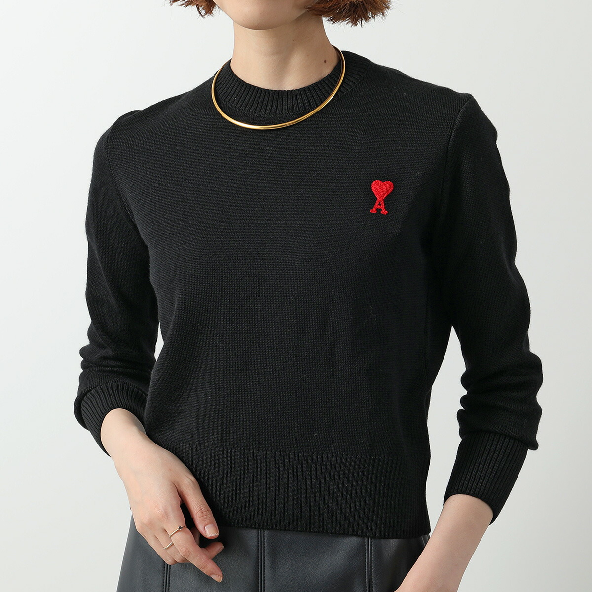 楽天市場】ami paris アミパリス セーター BFFKS001.001 レディース