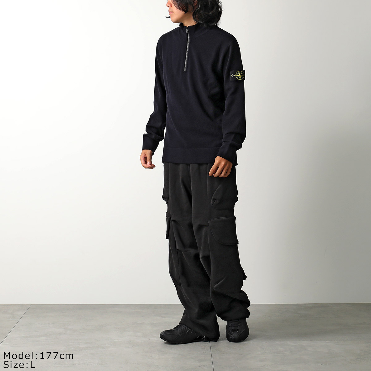 楽天市場】STONE ISLAND ストーンアイランド ニット STRETCH RWS WOOL