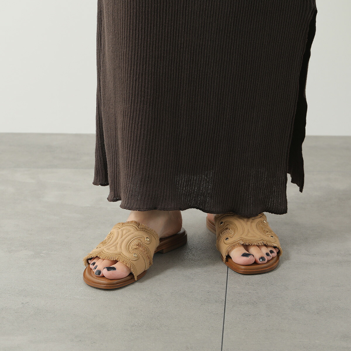 楽天市場】CELINE セリーヌ サンダル MARINA マリナ 362675018C.04IC