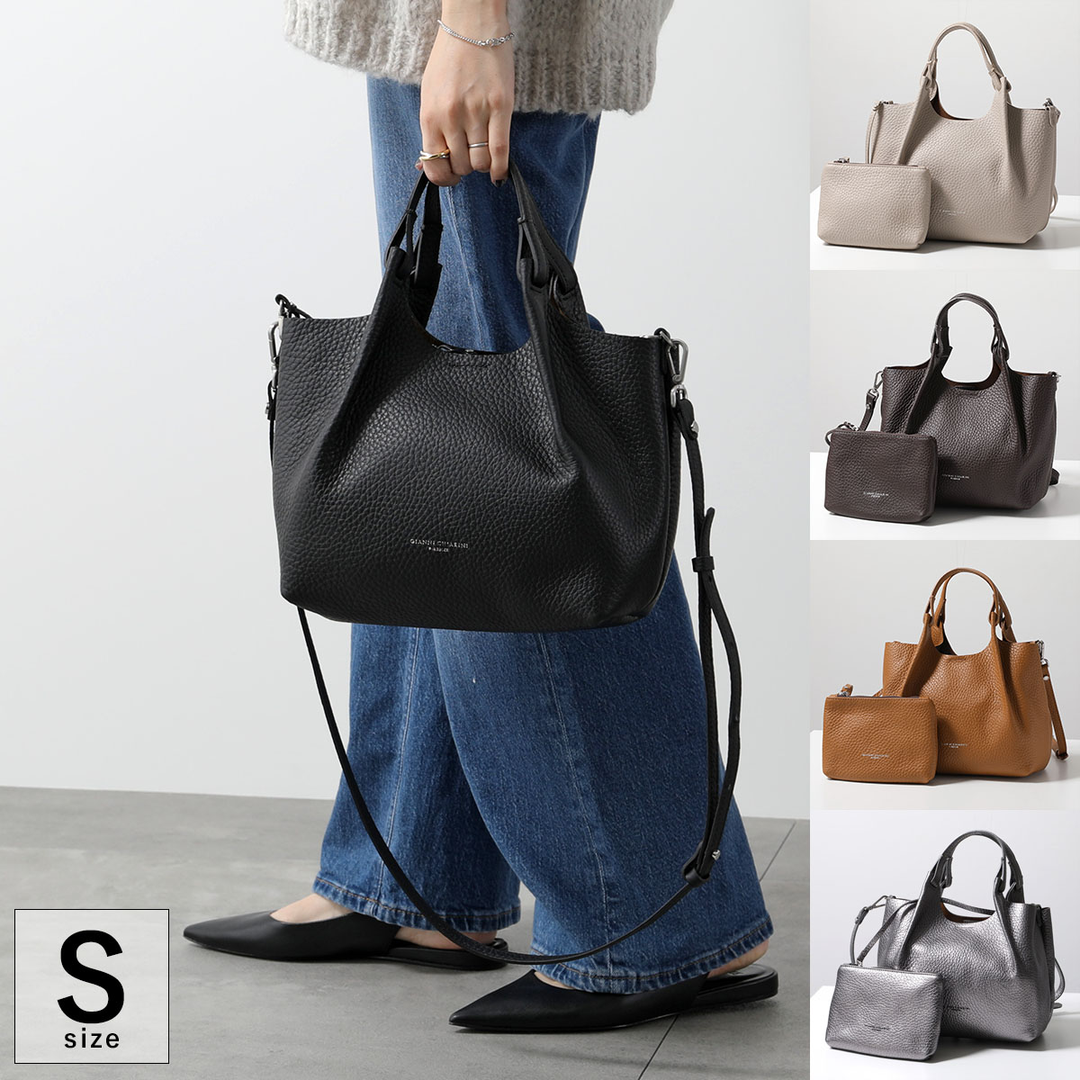 楽天市場】GIANNI CHIARINI ジャンニキアリーニ ミニトート DUA デュア