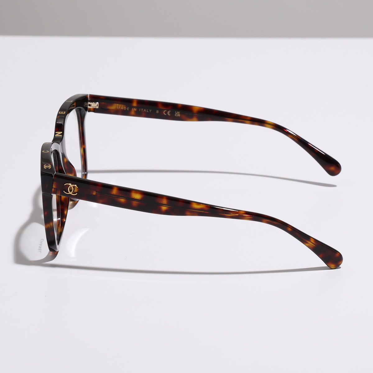 Chanel べっ甲風 伊達メガネ 眼鏡 CCロゴ 【公式通販】