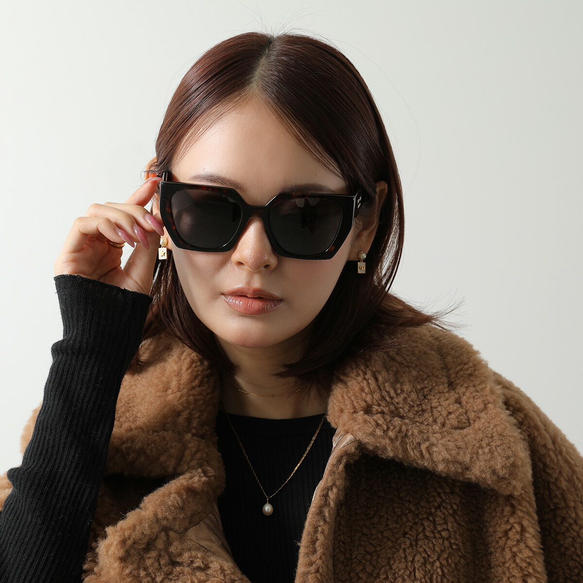 楽天市場】PRADA プラダ サングラス SPR 15W レディース ウェリントン