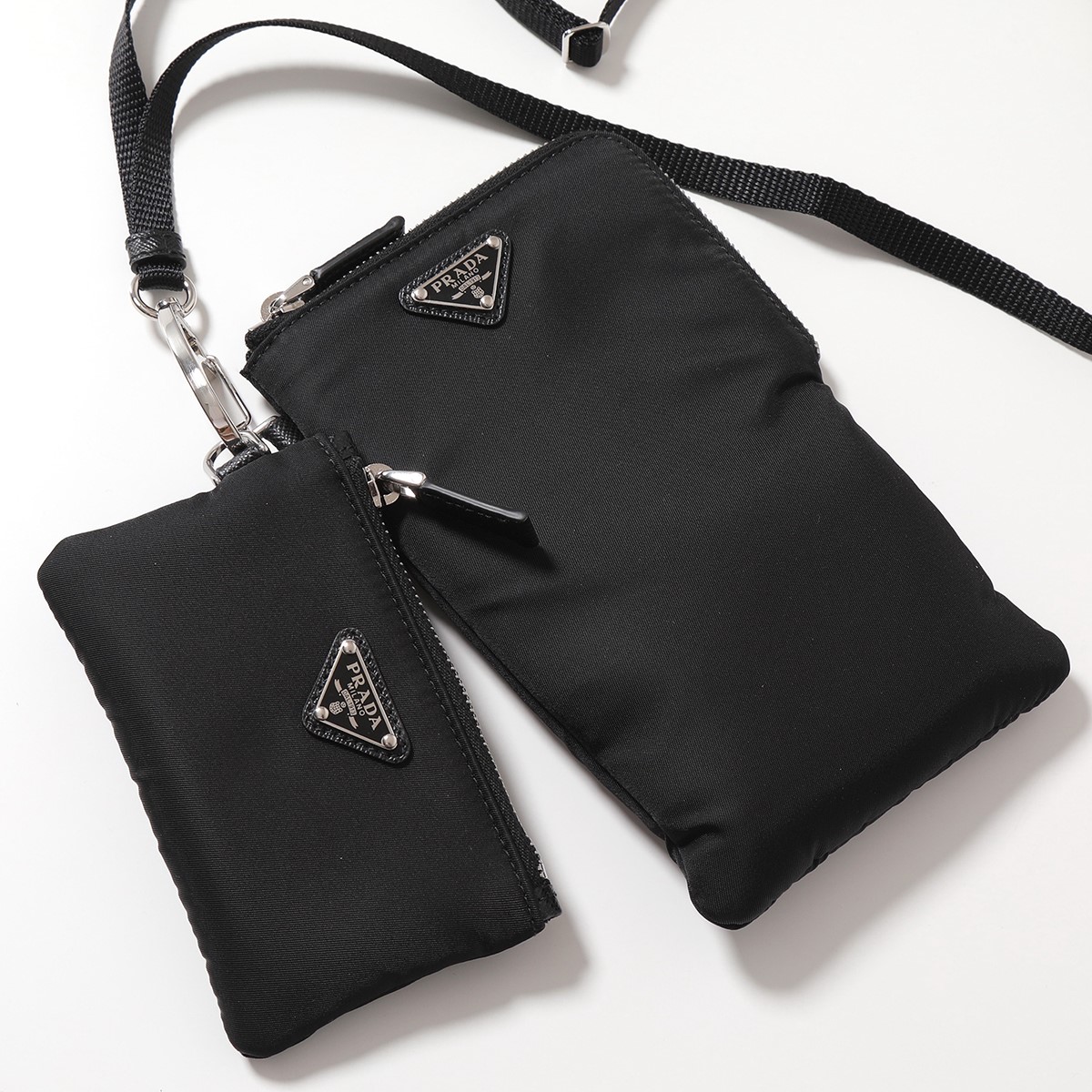 楽天市場】PRADA プラダ ネックポーチ 2TT091 2DMI F0002 メンズ 2個