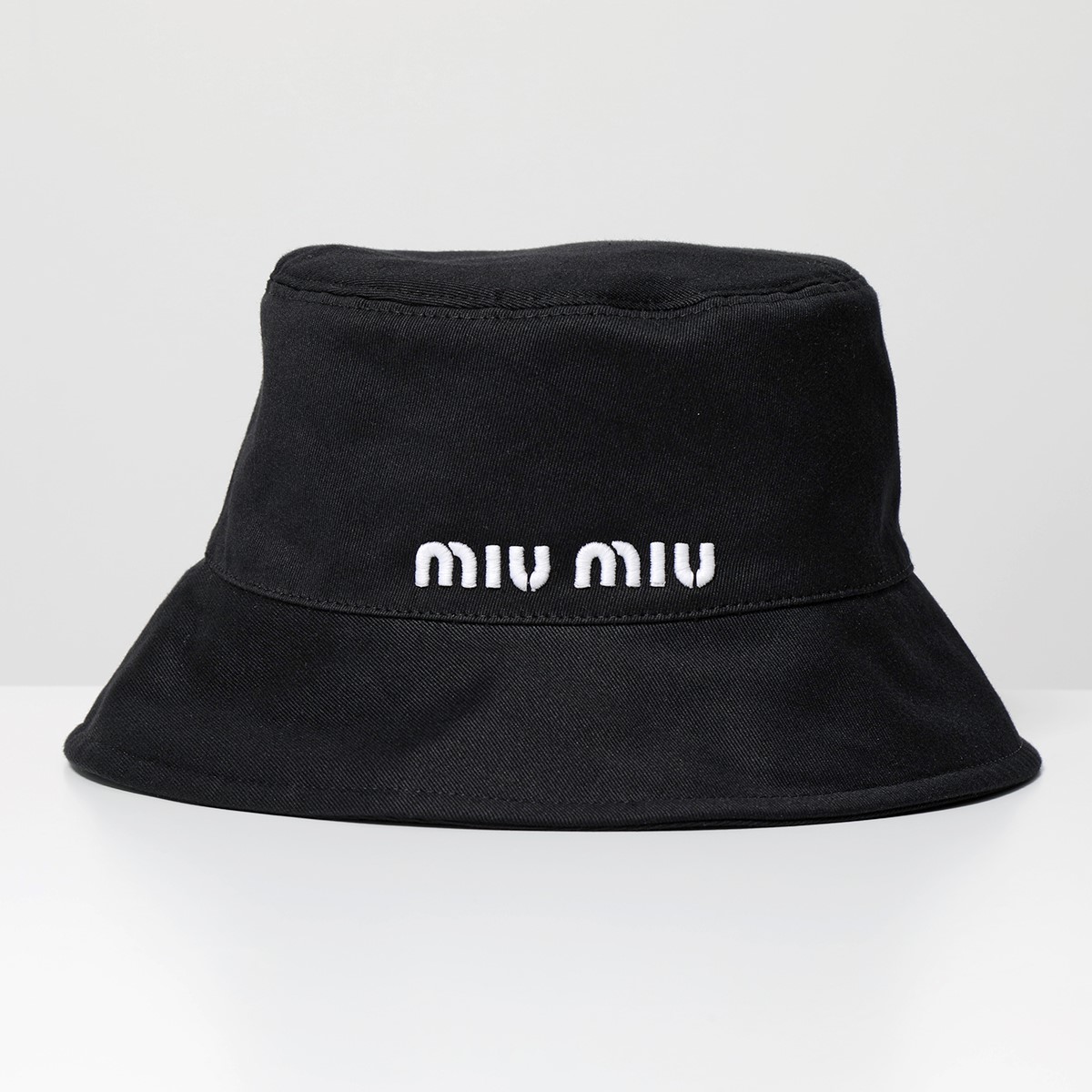 楽天市場】MIUMIU ミュウミュウ バケットハット 5HC196 2DOQ