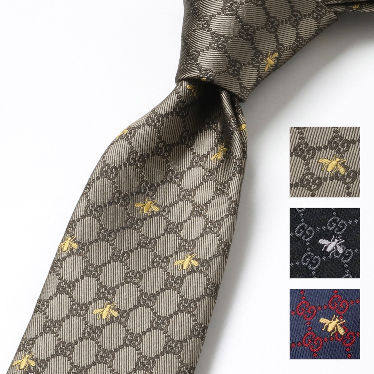 楽天市場】GUCCI グッチ ネクタイ GIBI 545078 4E002 メンズ シルク