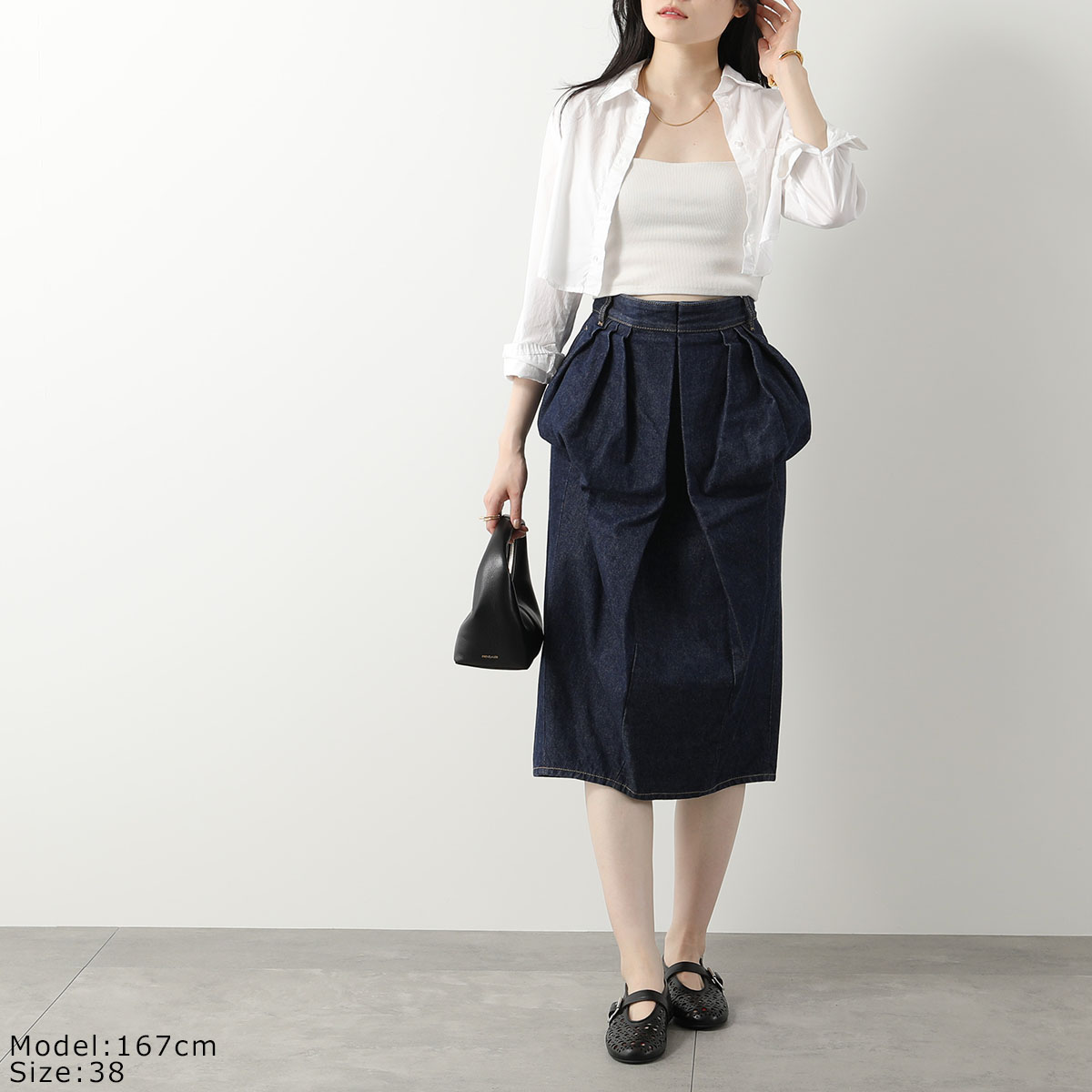 楽天市場】MAISON MARGIELA メゾンマルジェラ デニムスカート