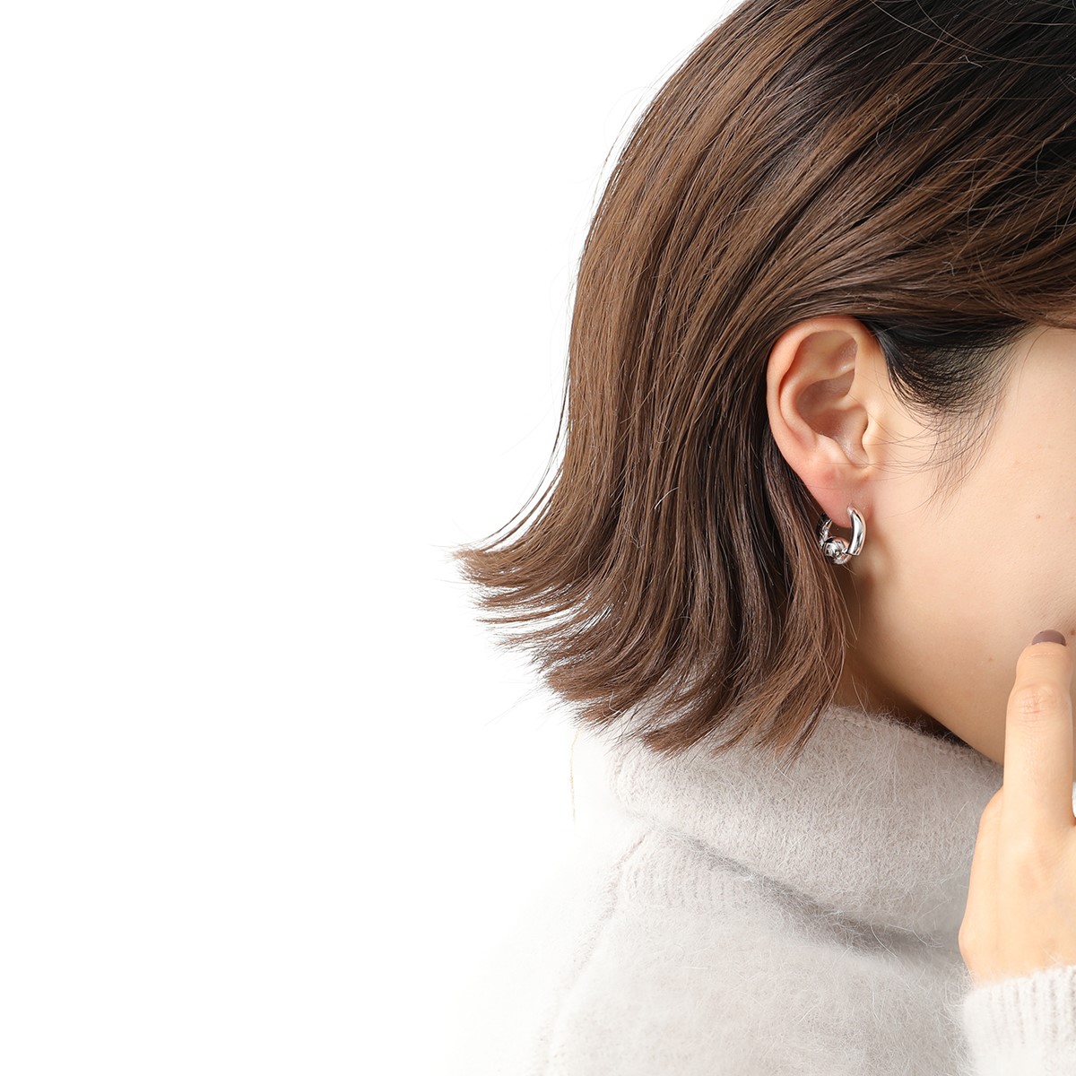 楽天市場】BALENCIAGA バレンシアガ ピアス CUT XS EARRING カットEX