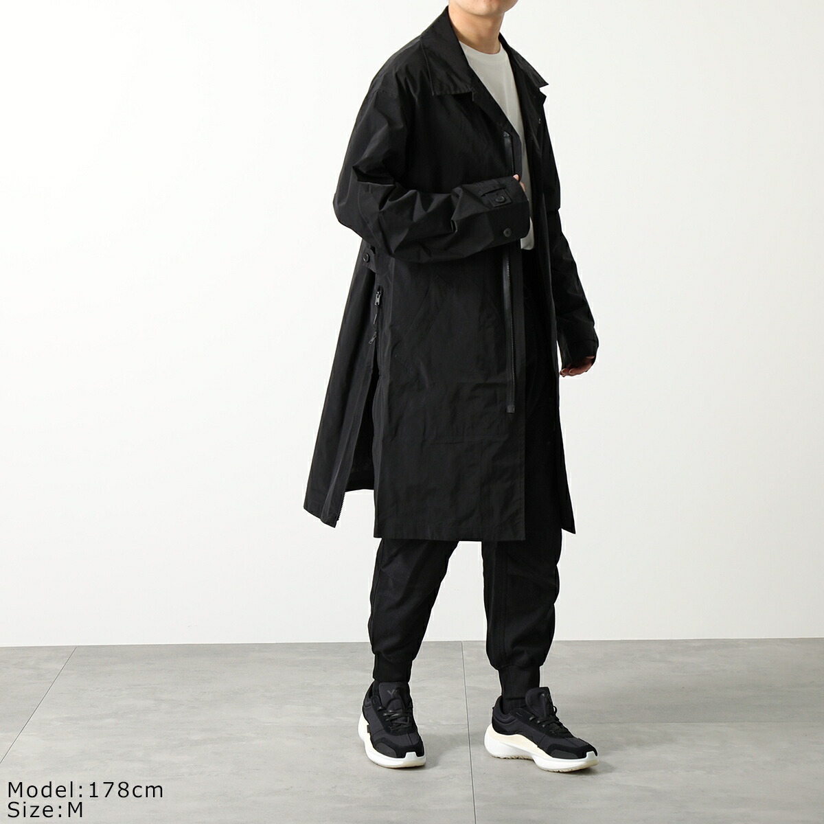 楽天市場】Y-3 ワイスリー カーコート CLASSIC DORICO NYLON CAR COAT