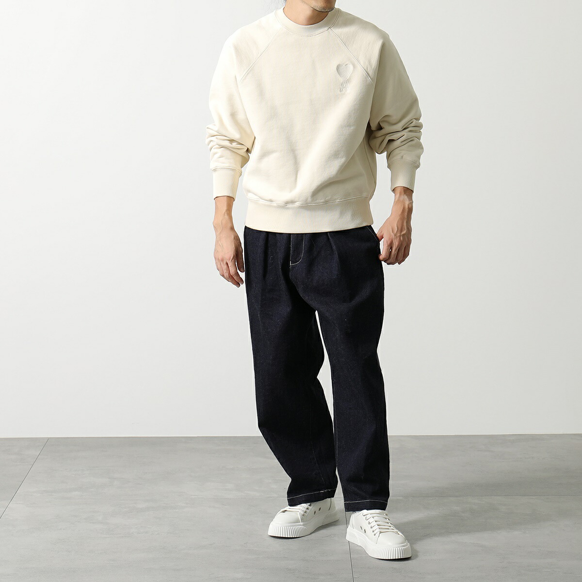 楽天市場】ami paris アミパリス トレーナー AMI DE COEUR USW002.747