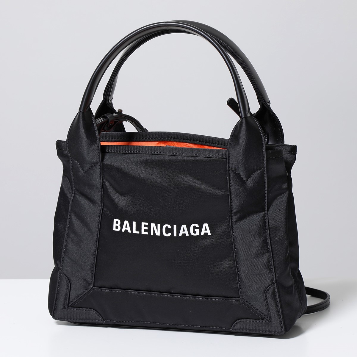 楽天市場】BALENCIAGA バレンシアガ ハンドバッグ NAVY CABAS XS AJ