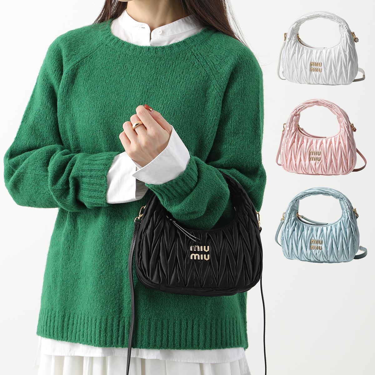 楽天市場】MIUMIU ミュウミュウ ショルダーバッグ RASO MATELASSE