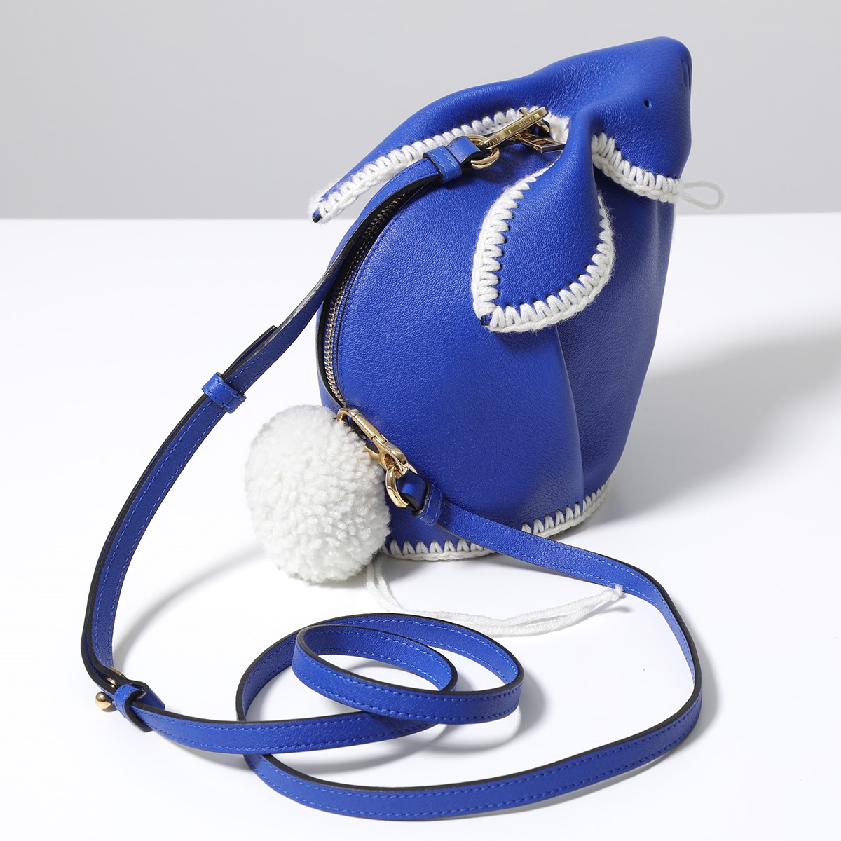 楽天市場】LOEWE ロエベ ショルダーバッグ BUNNY MACRAME MINI 135.30