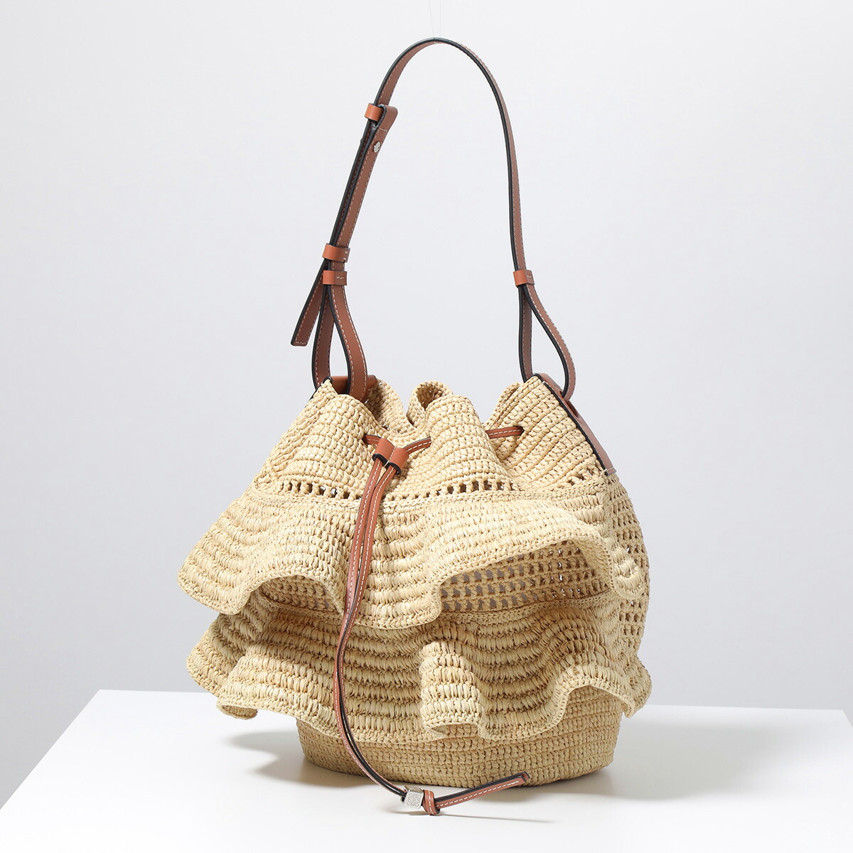 楽天市場】LOEWE ロエベ かごバッグ BALLOON RUFFLES バルーン フリル