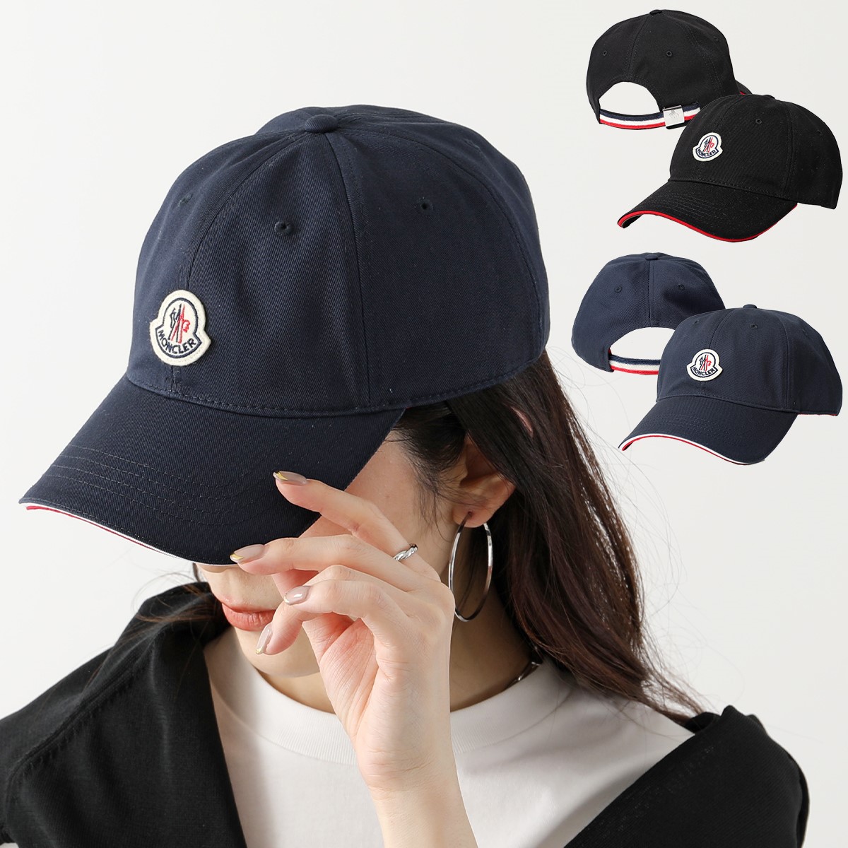 楽天市場】MONCLER モンクレール ベースボールキャップ BERRETTO