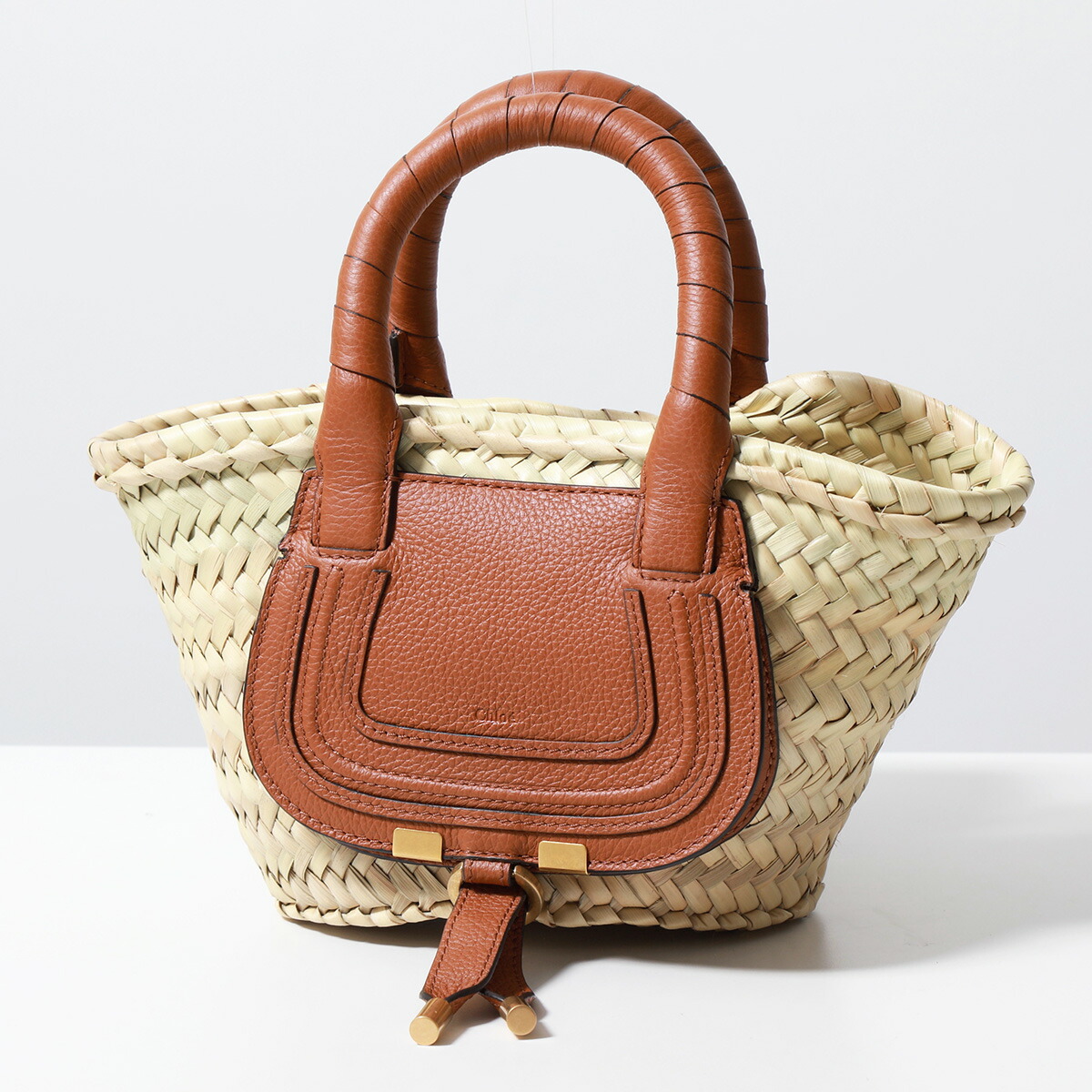 楽天市場】Chloe クロエ かごバッグ MARCIE マーシー ミニバスケット