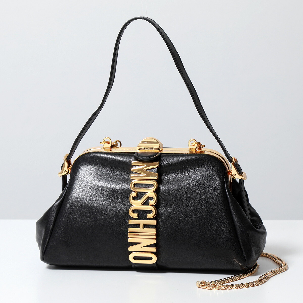 楽天市場】MOSCHINO COUTURE! モスキーノ クチュール ハンドバッグ