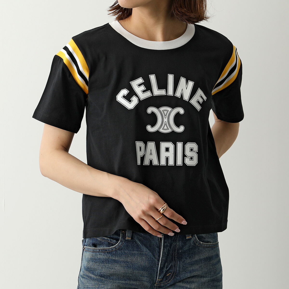 楽天市場】CELINE セリーヌ Tシャツ 2X99C671Q.38WL レディース クルー