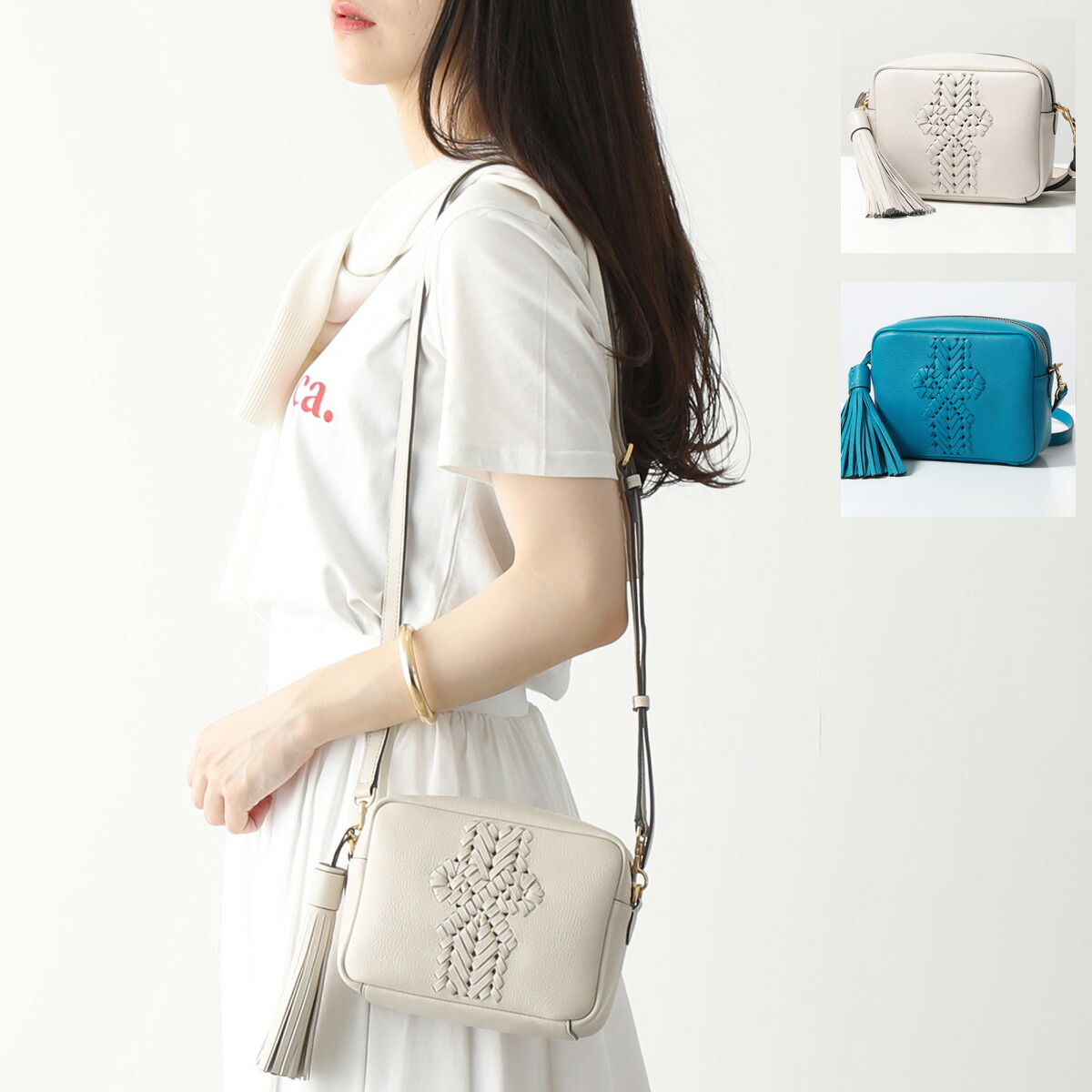 楽天市場】ANYA HINDMARCH アニヤハインドマーチ ショルダーバッグ The